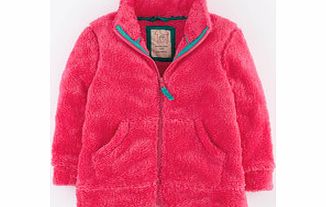 Mini Boden Teddy Zip Through, Beige,Berry 34195404