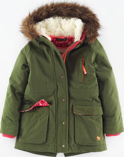 Mini Boden The Cosy Parka Sage Mini Boden, Sage 34887141