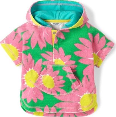 Mini Boden, 1669[^]34489765 Towelling Throw-on Pink Mini Boden, Pink 34489765