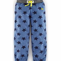 Mini Boden Track Pants, Sail Blue Star,Graphite,Ochre,Khaki