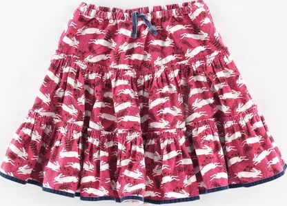 Mini Boden Twirly Skirt Pink Fondant Country Hare Mini
