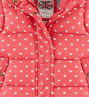Mini Boden Two-in-one Padded Jacket, Pink Lady Spot 34171181