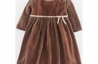 Mini Boden Velvet Party Dress, Brown,Mulberry 34457499