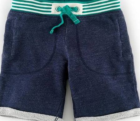 Mini Boden Washed Sweatshorts, Blue 34592071