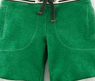 Mini Boden Washed Sweatshorts, Leaf 34591917