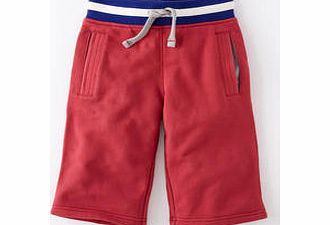 Mini Boden Washed Sweatshorts, St. Tropez Red,Airforce,Navy