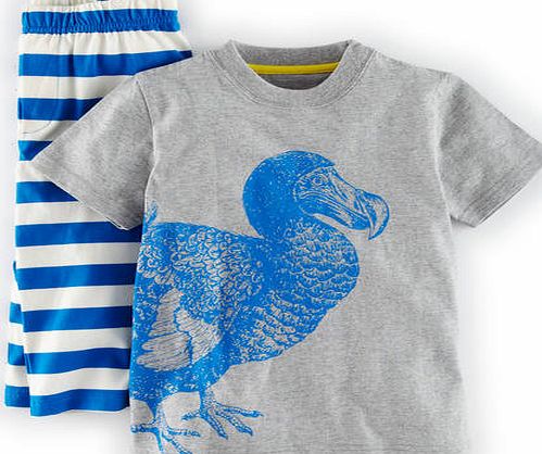 Mini Boden Wildlife Pyjamas Paradise Blue Dodo Mini Boden,