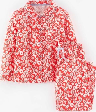 Mini Boden Woven Pyjama Set Paradise Pink Shetland Mini