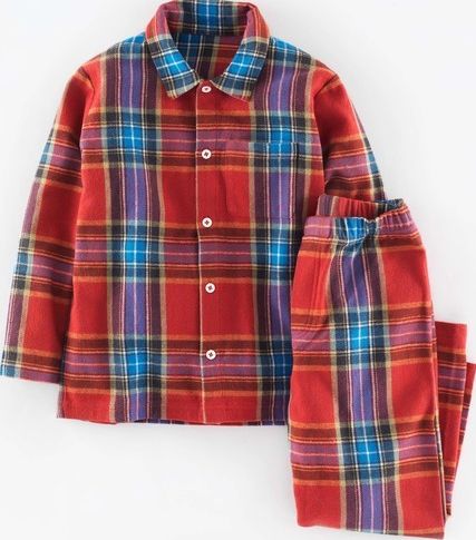 Mini Boden, 1669[^]34941419 Woven Pyjamas Red Check Mini Boden, Red Check