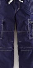 Mini Boden Zip-off Cargos, Blue 34579458
