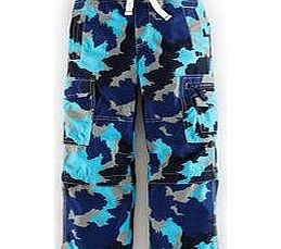 Mini Boden Zip-off Cargos, Kingfisher
