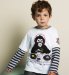 Mini Boys Pure Cotton DJ Monkey T-Shirt