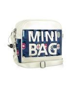 MINI Car Park - White and Blue Shoulder Bag