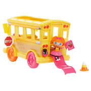 Mini La La Loopsy Beas School Bus Playset