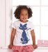 Mini Limited Pure Cotton Cat Print T-Shirt