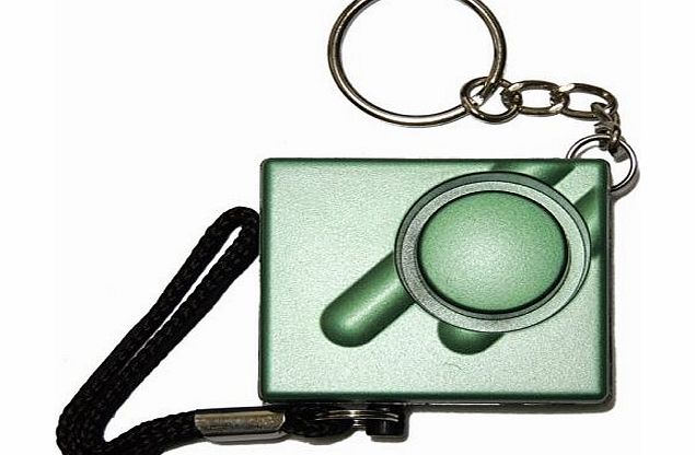 Mini Minder Metallic Mini Minder Key-ring Personal Rape Security Attack Alarm 140dB - Police Approved - Purple (Also available in Blue, Green 