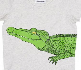 Croco T-Shirt Heather grey `18/24 months,2/3