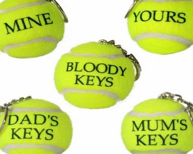 Mini Tennis Ball Key Ring 5182