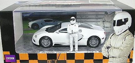 Minichamps 1/43 Bugatti Veyron w/ Stig Top Gear