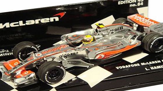 Minichamps 1/43 McLaren Mercedes MP4-22 Lewis Hamilton 1ST F1 RACE