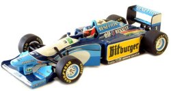 Minichamps 1:43 Scale Benetton B194 / B195 Showcar 1995 - M.Schumacher - Ed.43, No.14