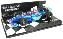 Minichamps 1:43 Scale Sauber Petronas C17 Race Car 1998 - J.Alesi