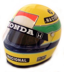 Minichamps 1:8 Scale Bell Senna 1989 Helmet