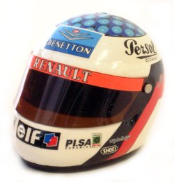 1:8 Scale Helmet - J.Alesi 1996 1/8