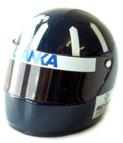 1:8 Scale Helmet Keyring - Damon Hill 1997 1/12