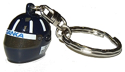 Minichamps 1:12 Scale Helmet Keyring - Damon Hill 1997 1/8