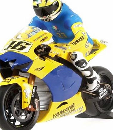 Minichamps 1:12 Scale Valentino Rossi Riding Figure - Football Shirt Edition 2006 Diecast Figure