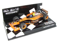 Minichamps 1:43 Scale Arrows Orange Showcar 2002 - Ltd. Ed. 1-440 pcs - Heinz Harald Frentzen