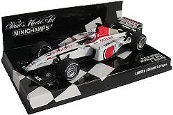 1:43 Scale BAR Presentation Car 2003 - Jenson Button Ltd Edition 2.016