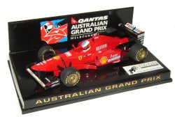 Minichamps 1:43 Scale Ferrari F310/2 Qantas Special - M.Schumacher