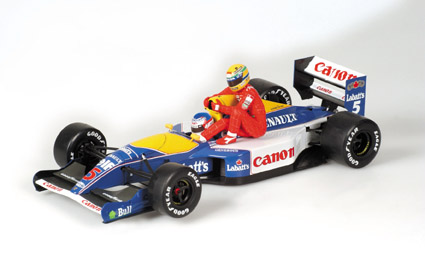 Minichamps 1991 Williams Renault FW14 British GP Mansell