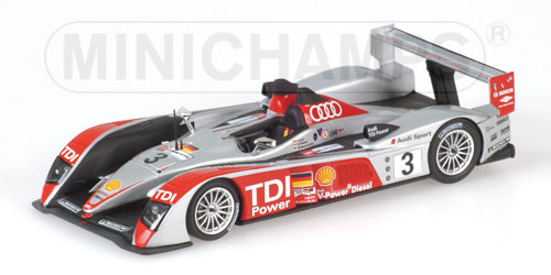 Minichamps Audi R10 Team Joest 24hr LeMans 2007 #3