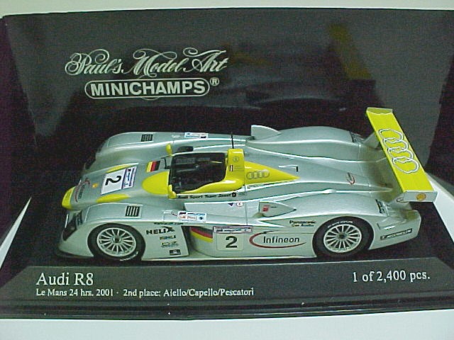 Audi R8 LeMans 2001 2nd place