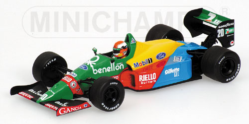 Minichamps Benetton Ford B188 J.Herbert 1989 in Green