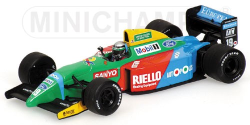 Minichamps Benetton Ford B190 Nannini 1990 in Green