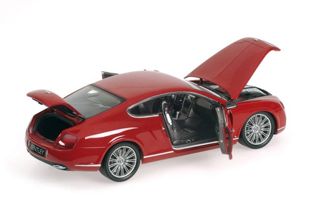 Minichamps Bentley Continental GT 2008 red