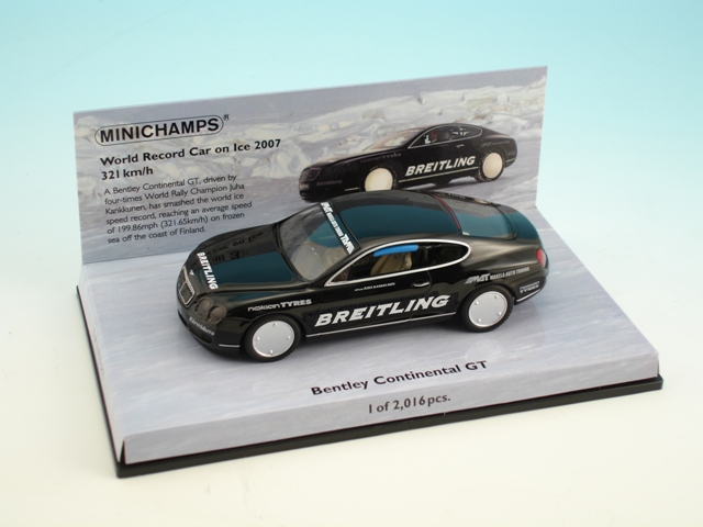 Minichamps Bentley Continental GT World Record Car on Ice