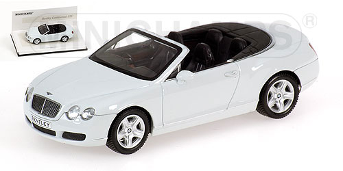 Minichamps Bentley Continental GTC 2007 White