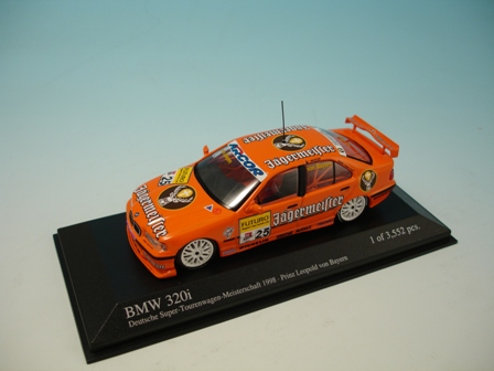 Minichamps BMW 320i Team ISERT Von Bayern 1998