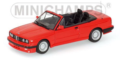 Minichamps BMW M3 Cabriolet 1988 with Engine in Red