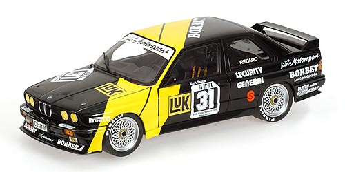 Minichamps BMW M3 MK Motorsport Winner DTM 1988 K.Thiim