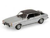 Minichamps Diecast Model Ford Capri MkII (1974) in Silver (1:43 scale)
