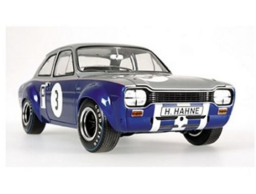 Minichamps Diecast Model Ford Escort TC Mk I (500km Nurburgring - 1968) in Blue (1:18 scale)