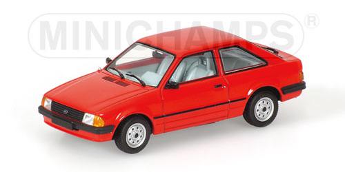 Minichamps Ford Escort 1981 Red