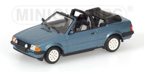 Minichamps Ford Escort III Cabriolet 1983 in Blue