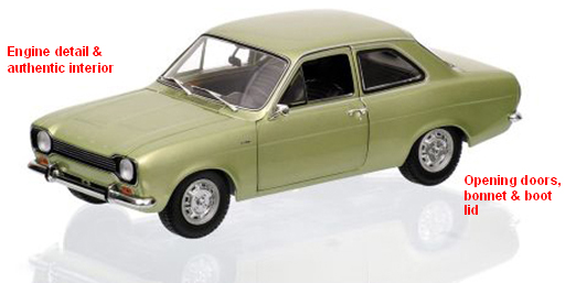 Minichamps Ford Escort MK 1 in Green